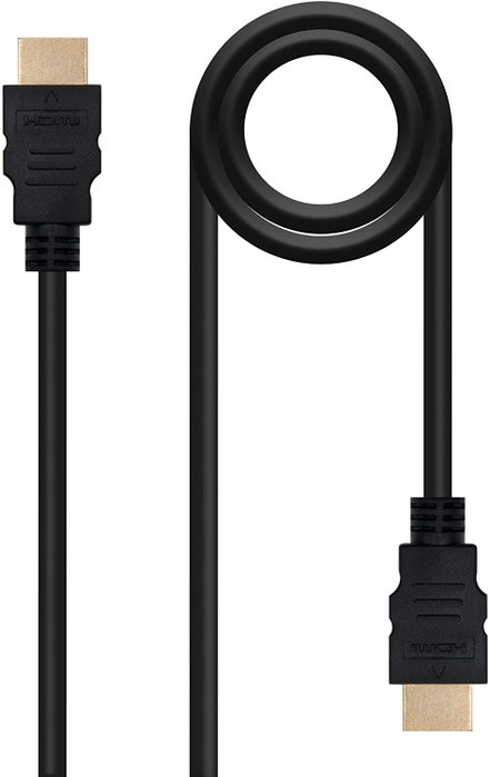 Nanocable Cable HDMI 1.4 de 7m, Negro, Macho-Macho, 4K